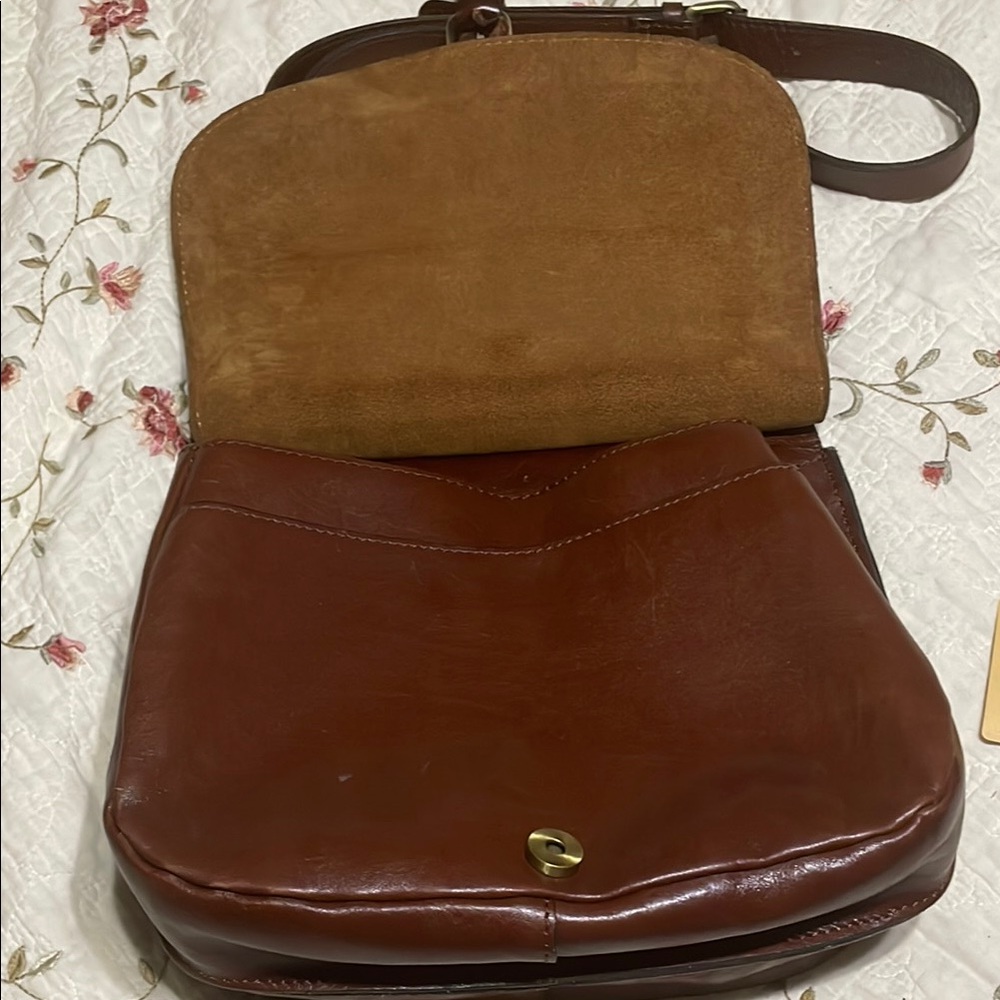 Patricia Nash Brown Crossbody Bag with Adjustable Strap - Picture 5 of 13